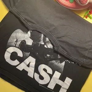Philcos Tops Johnny Cash Cash Middle Finger Tshirt Poshmark